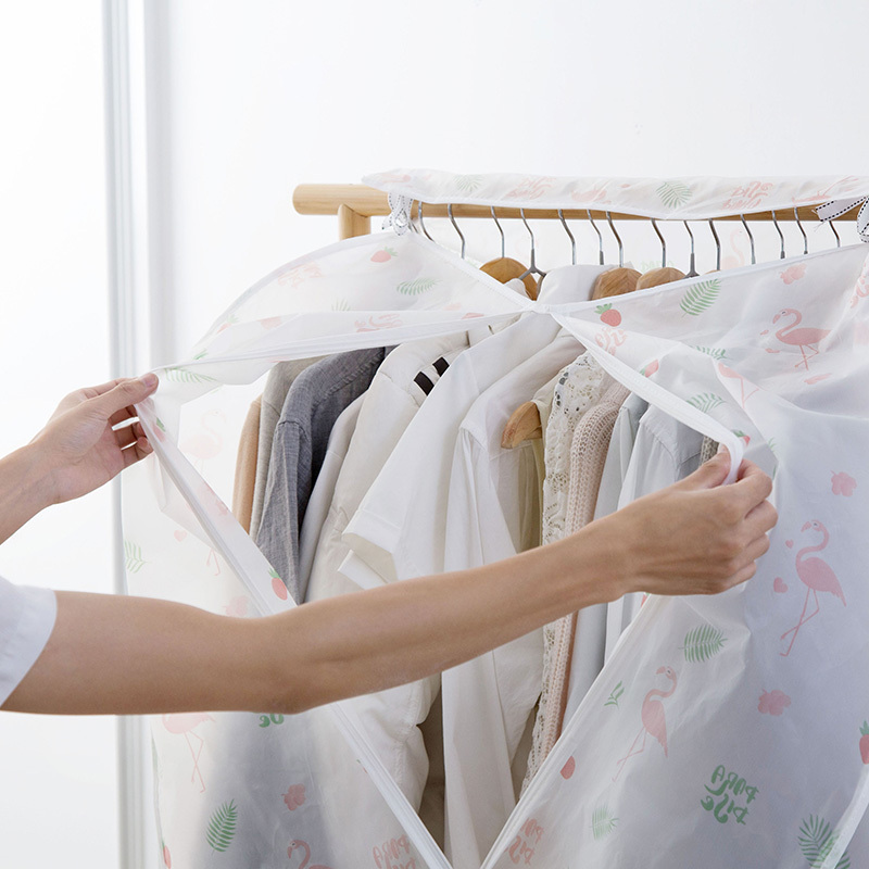 阿斯卡利ascari加宽挂式衣服罩家用大衣防尘袋加厚衣服防尘套挂衣防尘