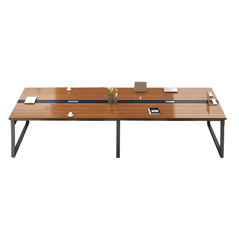 帅畅会议桌长桌工作桌洽谈桌5米会议桌[工厂现做 7天内发货]高清大图