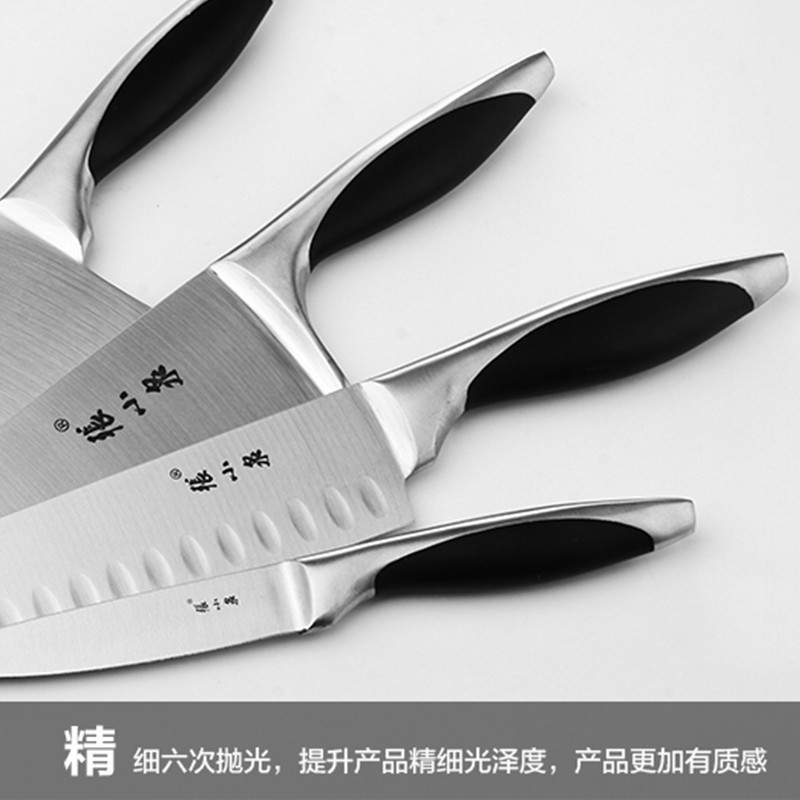 张小泉(Zhang Xiao Quan)套刀N5493不锈钢厨房七件套菜刀切片刀斩骨刀刀具组合