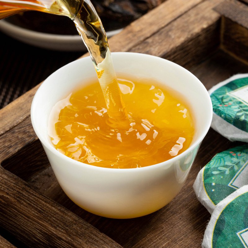 花家盛世私家茶园六年陈皮白茶精选高山原料自然醇香持久回甘高清大图