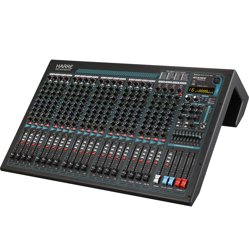 调音台[24路输入4编组输出] HARRE RE-K2404M高清大图