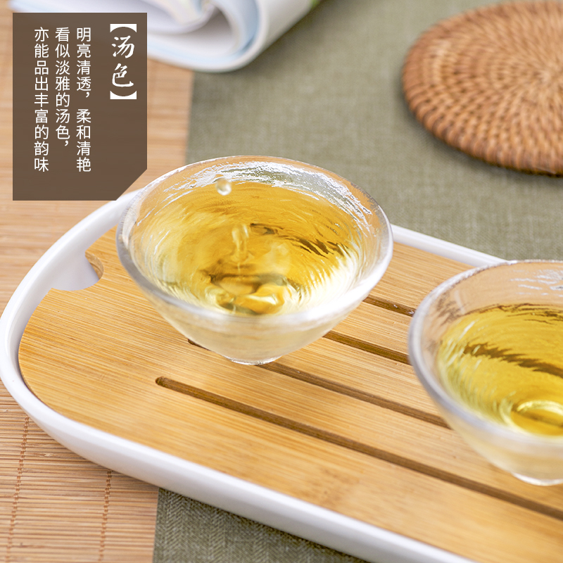 周顺来长辈喝的茶茉莉大白春毫茉莉花茶浓香特种级别250g罐装小包装茶