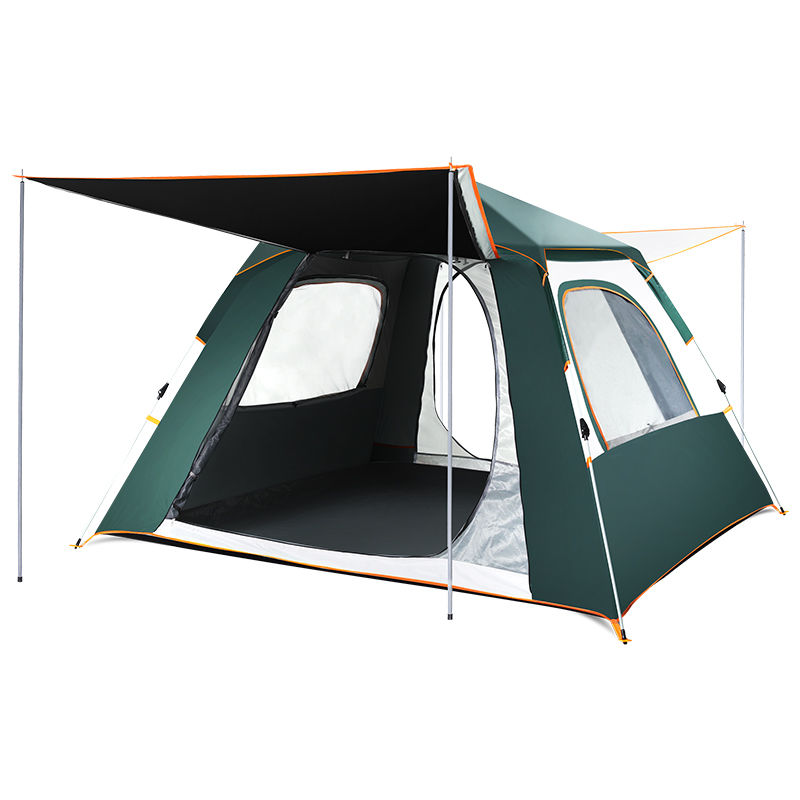 神斧登山帐篷帐篷户外折叠野营加厚防暴雨自动速开露营野外野餐双人