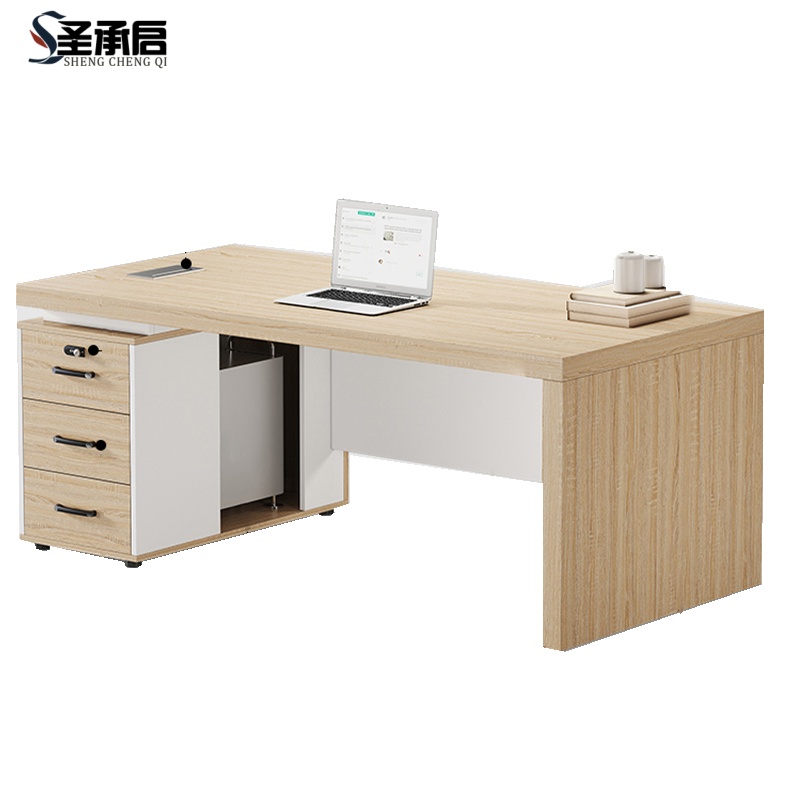 圣承启 桌子 2.2米+椅张高清大图