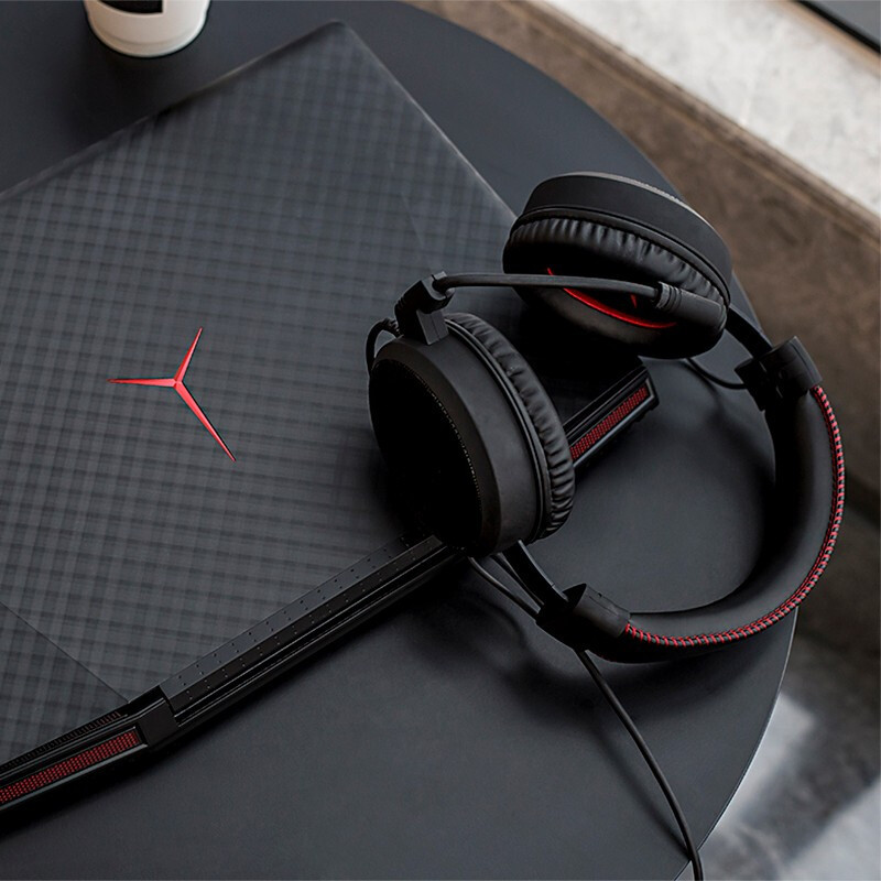 联想lenovo拯救者原装thundery480游戏耳机头戴式专业电竞耳麦带线控u