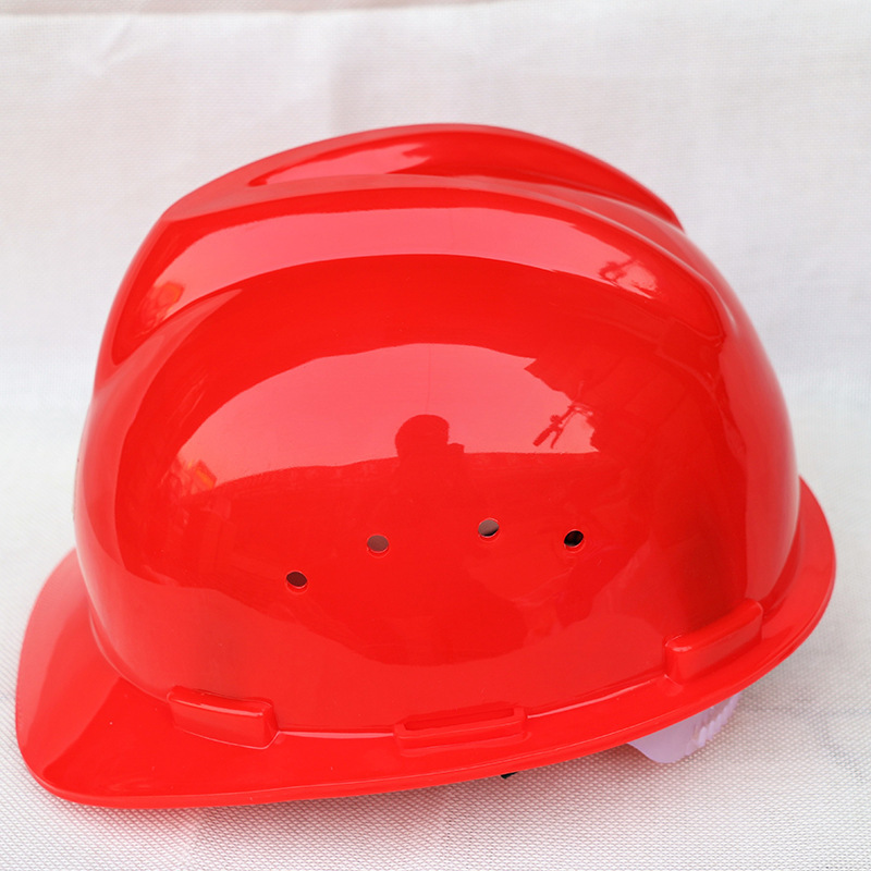 [规格:2顶装 红/黄/蓝/白 颜色留言备注]建筑工地安全帽 V型ABS安全帽 可调节加厚安全帽 工地工厂车间