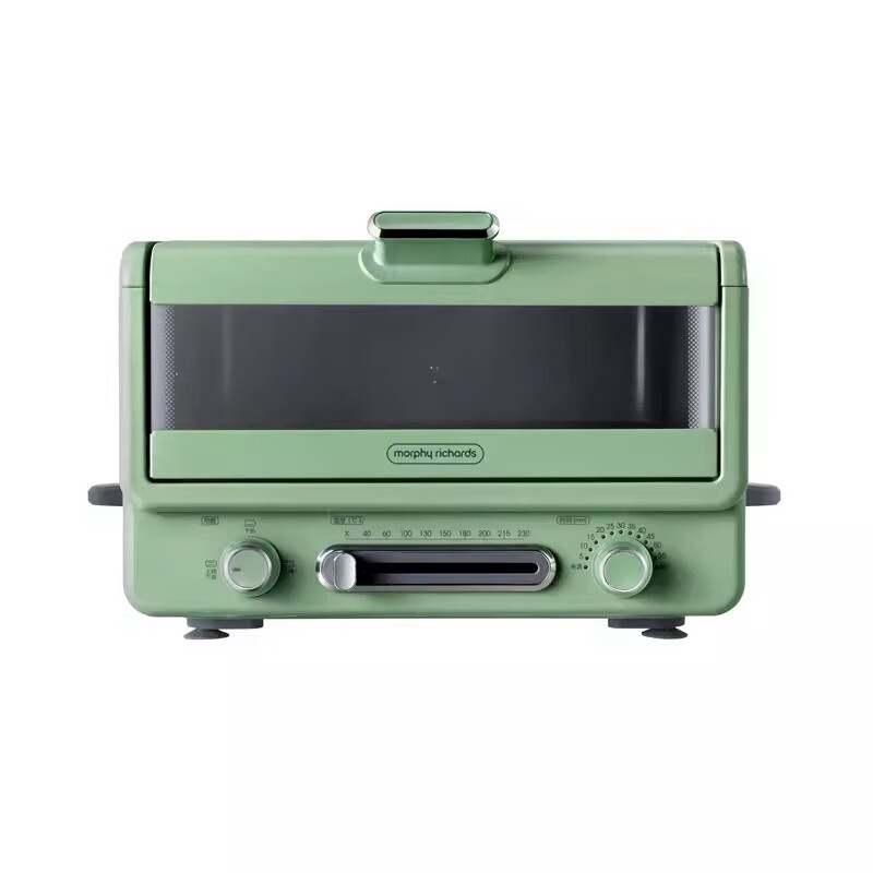摩飞电器 多功能电烤箱 MR8800 小魔箱家用小型烘焙煎烤一体多功能锅台式烧烤机蛋糕烤箱 清新绿