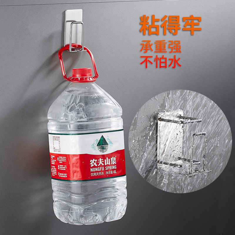 304不锈钢电动牙刷架吸壁式置物架挂刷牙杯套装卫生间牙具免打孔 三维工匠 304牙膏架3只装-86947