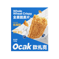 【送九阳黑豆1条】欧扎克全麦脆麦片（0添加糖）1.2kg