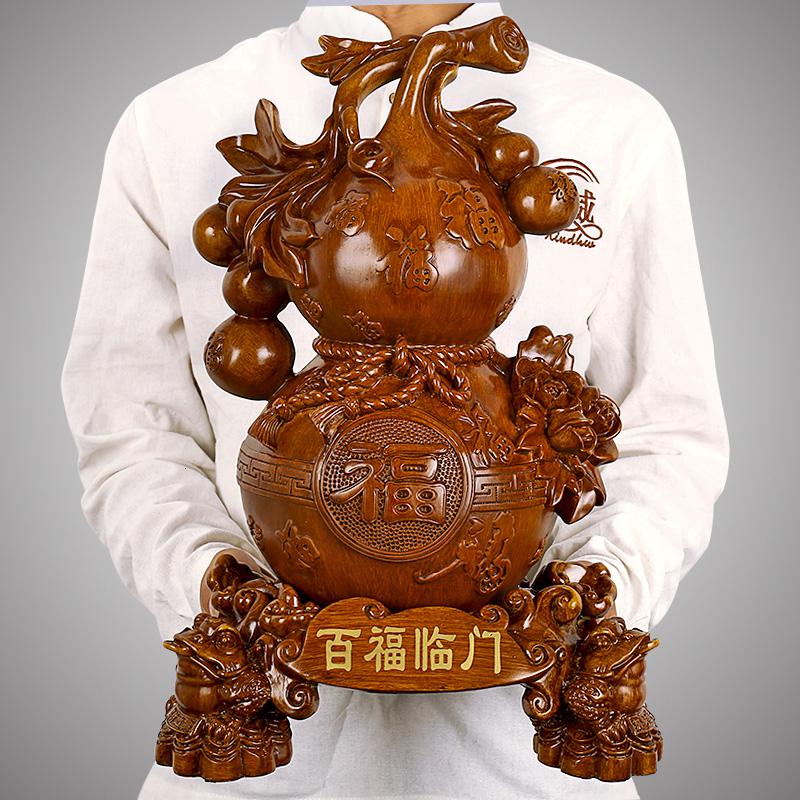 美帮汇大号葫芦摆件家居饰品客厅酒柜装饰工艺品中式玄关博古架摆设高清大图