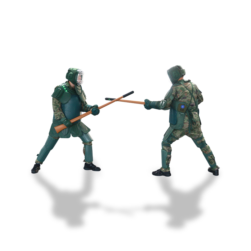 LJYZN-C1517刺杀训练桩格斗对抗训练服刺杀系统刺杀训练对抗感应护具对刺综合练习考评系统劈砍测评靶考评设备高清大图