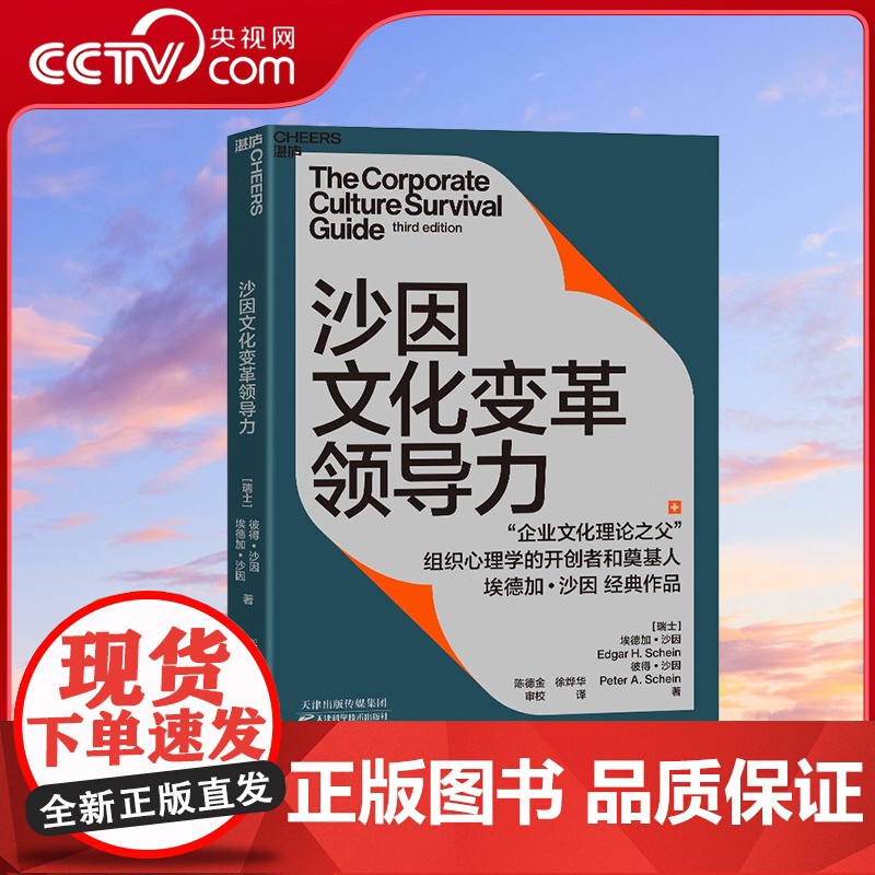 【央视网】沙因文化变革领导力 从企业文化顶层设计 落地实践到文化变革领导力的系统性指南 SS