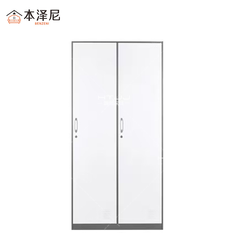 本泽尼 两门衣柜 钢制更衣柜 HTZ-PS8559 900*500*1850mm 组高清大图