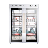 帅人(sazn) 910L-A83不锈钢910升商用大容量对开门消毒柜 餐具碗筷杯子消毒 家用厨房立式消毒柜中温烘干