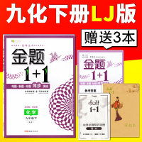 【送3册实物】金题1+1九年级化学下册鲁教版LJ初中化学全能学练难题新题妙题同步演练初三9年级辅导书讲解练九年级下化学鲁