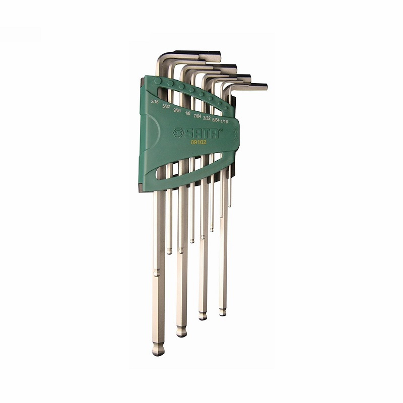 世达(SATA)09105 内六角扳手 9件套公制