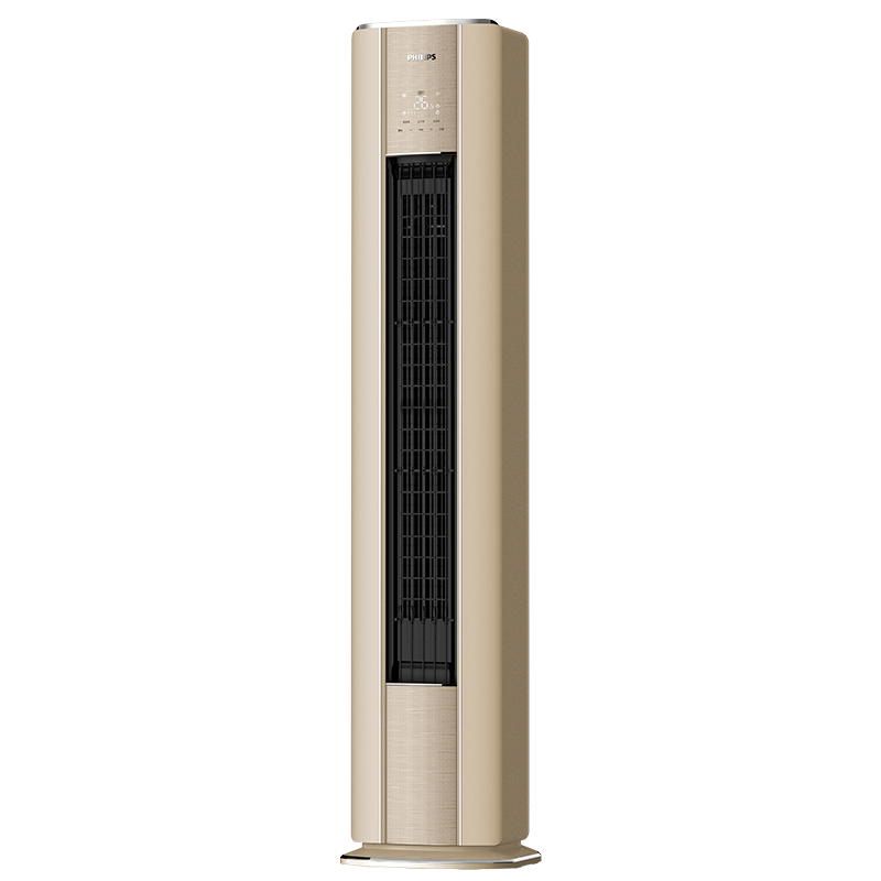 飞利浦琉光金3匹新1级变频立柜冷暖空调高清大图