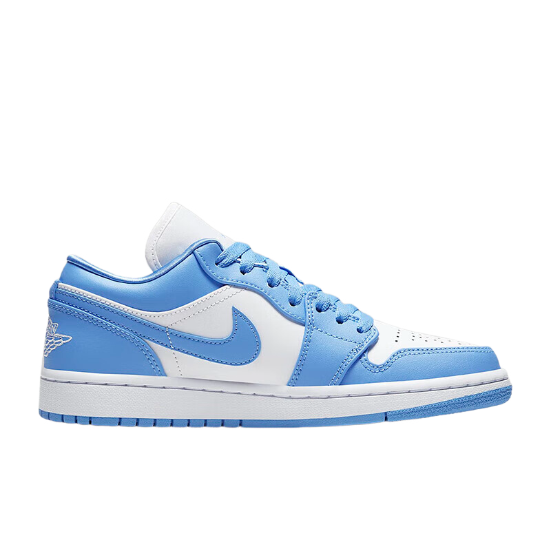 耐克nikeairjordan1aj1大学蓝男女复古低帮篮球鞋ao9944441