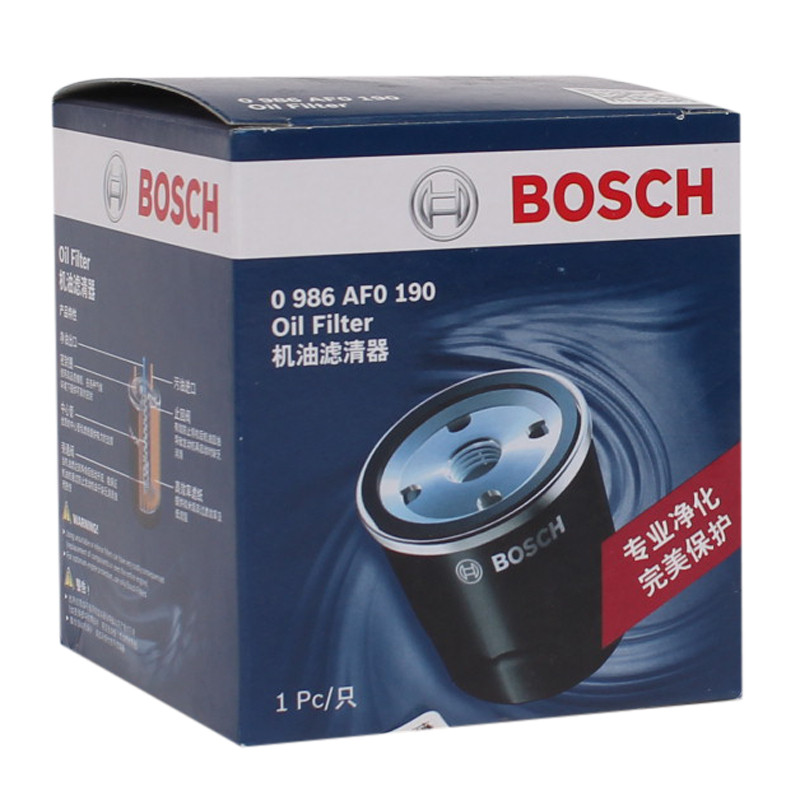 国产博世(Bosch)机油滤清器0986AF0190(荣威550/350/荣威750/W5/名爵3/名爵6)高清大图