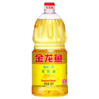 金龙鱼纯正菜籽油1.8L非转基因食用油 新旧包装随机发货