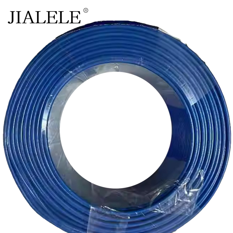 JIALELE 多股铜芯软电线 AVR0.4 蓝色100米 卷高清大图