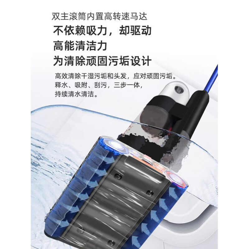 戴森(DYSON)无线手持智能洗拖一体洗地机WashG1高清大图