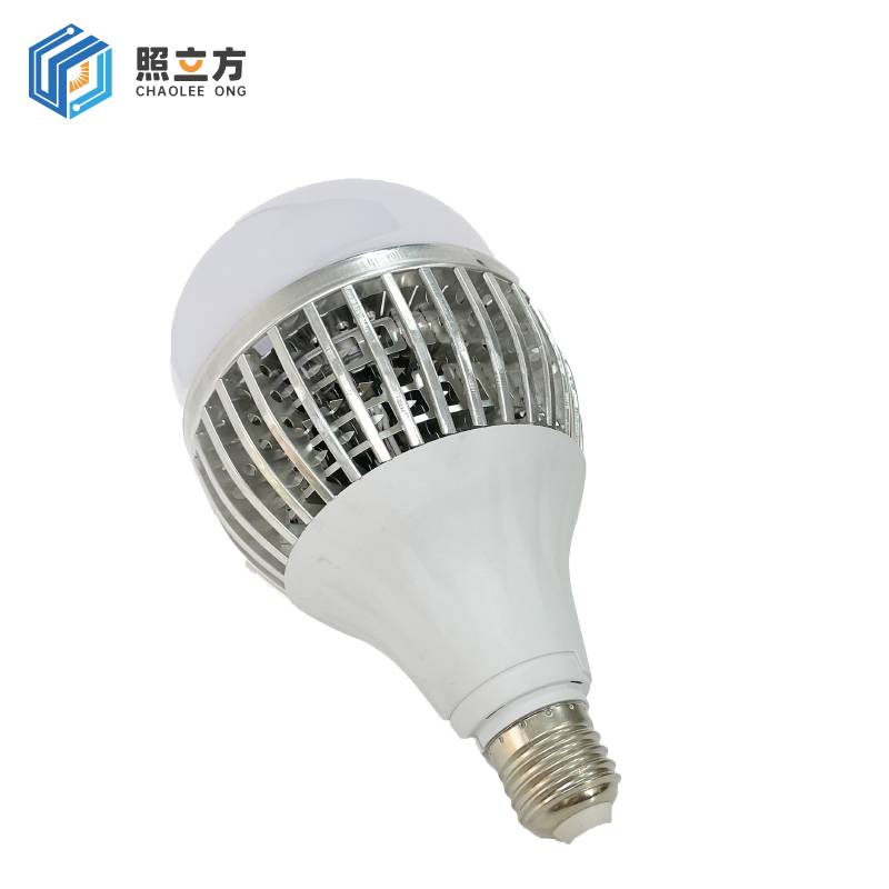 照立方 LED灯泡 80W 鳍片球泡 E27螺口 个高清大图