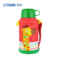 虎牌(tiger)儿童保温杯MBJ-C06C 长颈鹿CG 不锈钢真空水杯 多功能保冷杯 儿童杯子