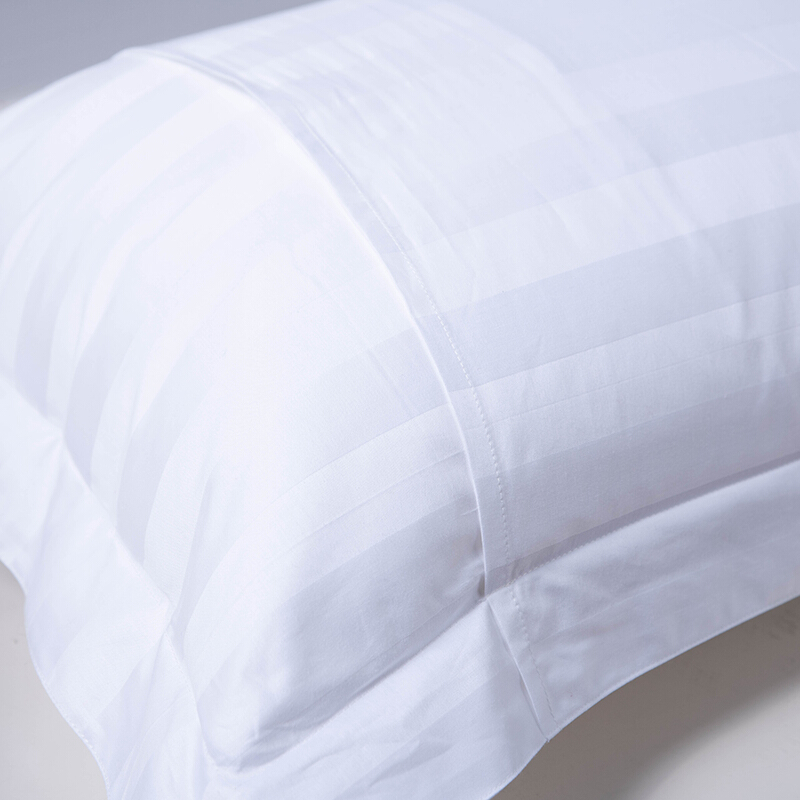 洛菲源 缎条枕套 星级酒店宾馆招待所常用枕套60*90cm条高清大图