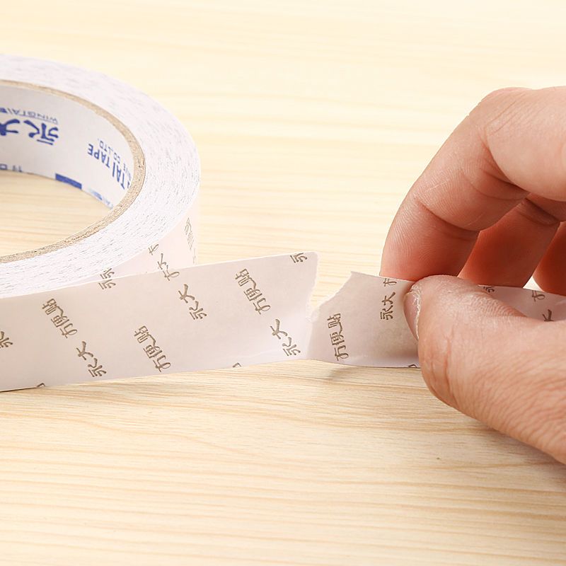 永大双面胶强力胶带透明不留痕高粘手工两面胶手工diy可手撕胶06cm宽