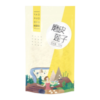 姚朵朵磨皮莲子200g 袋装农家特产干货无芯白莲子湘莲