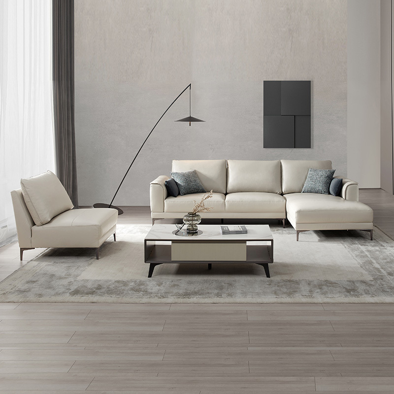 顾家家居kuka意式轻奢高定版真皮沙发dk1078b30天发货