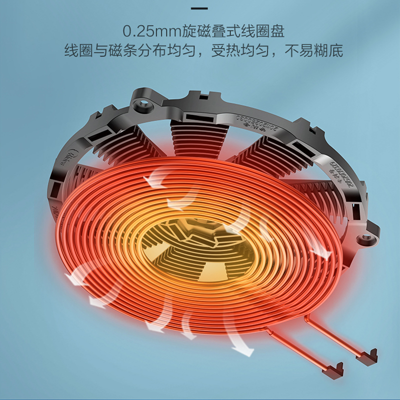 美的(Midea)电磁炉爆炒智能触控式大线盘家用多功能大火力电磁炉2200w电磁灶C22-WT2203
