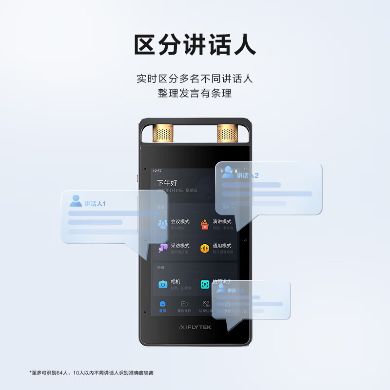 科大讯飞(iFLYTEK) 录音笔 SR502T 32G高清大图