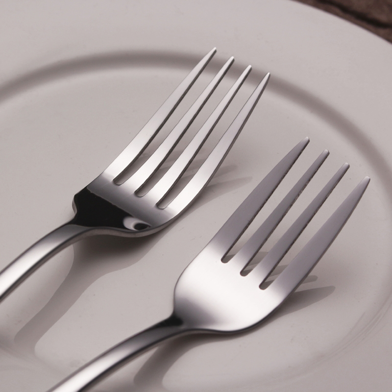 一号大餐叉5支(大男用) [5支加厚叉套装]不锈钢叉子家用成人饭叉西