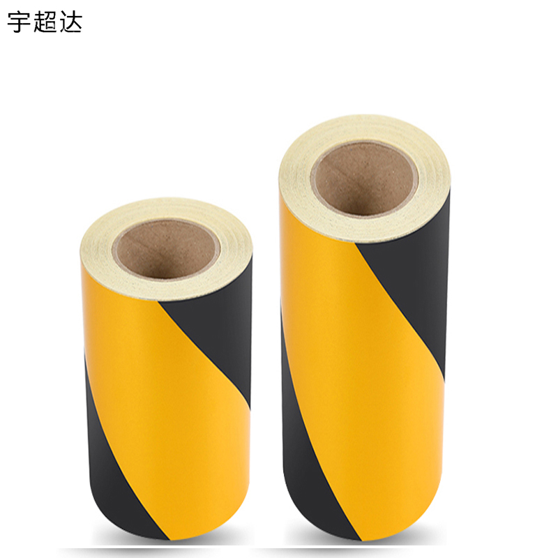 宇超达 反光膜 工程级 黄黑 10cm*4570cm 卷高清大图