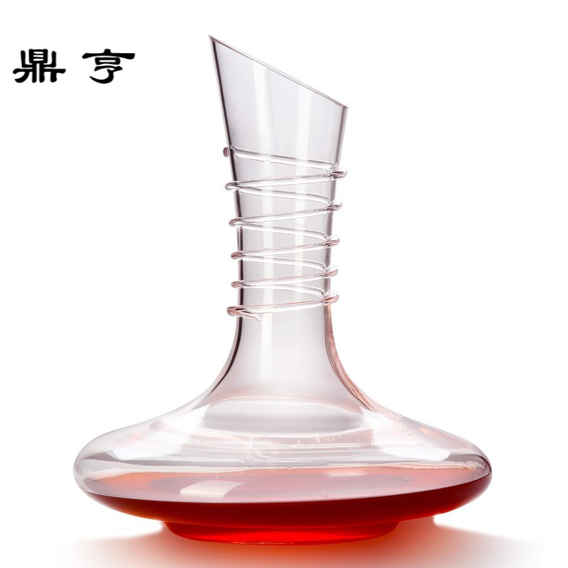 鼎亨快速红酒醒酒器 分酒器 水晶玻璃家用欧式个性葡萄酒酒具酒壶