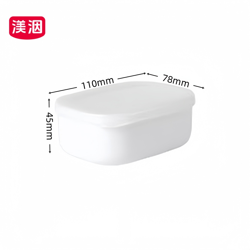 渼洇 带盖保鲜盒 110*78*45mm高清大图