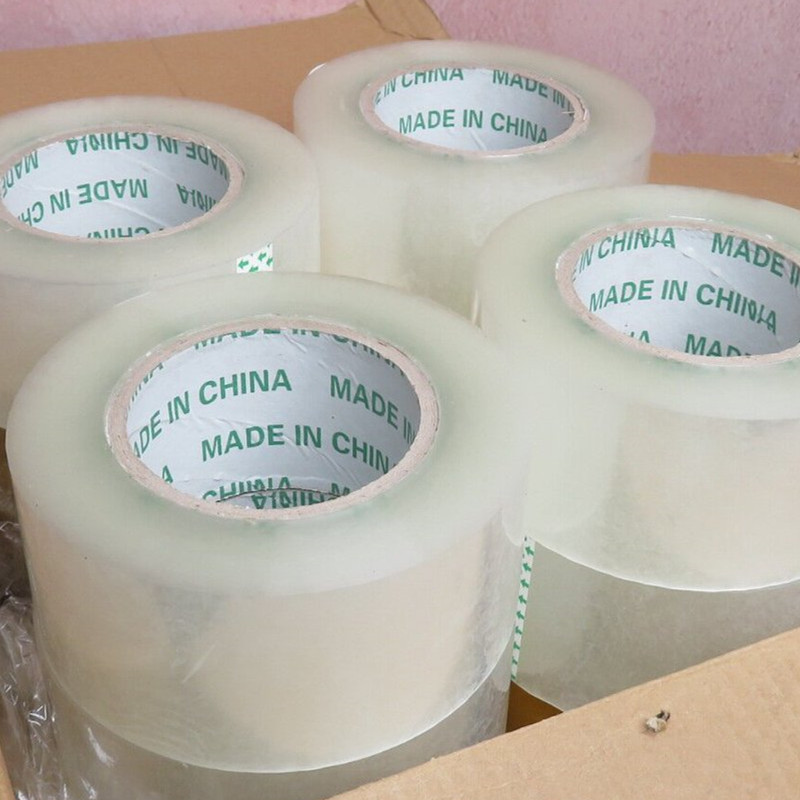 迅迈 打包透明胶带宽4.2厚2.5长160[5卷] 封箱透明胶带 胶带布快递专用打包高粘胶带
