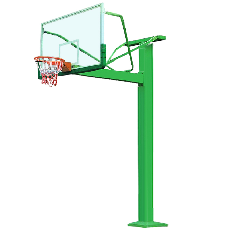 益动未来户外篮球架地埋方管篮球架标准成人篮球架学校篮球架子