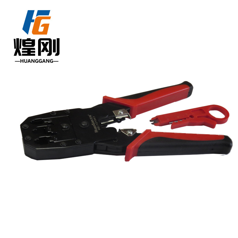 煌刚 网络水晶头压接钳 200mm 把高清大图