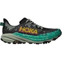HOKA ONE ONE女士滑雪鞋轻量透气防滑耐磨动态步态设计户外雪地靴 Grey_/_Green 36.5