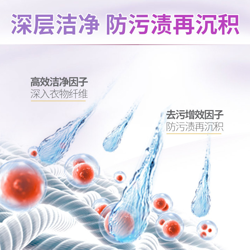 苏宁宜品薰衣草香型低泡洗衣液500ML*2袋组合装高清大图