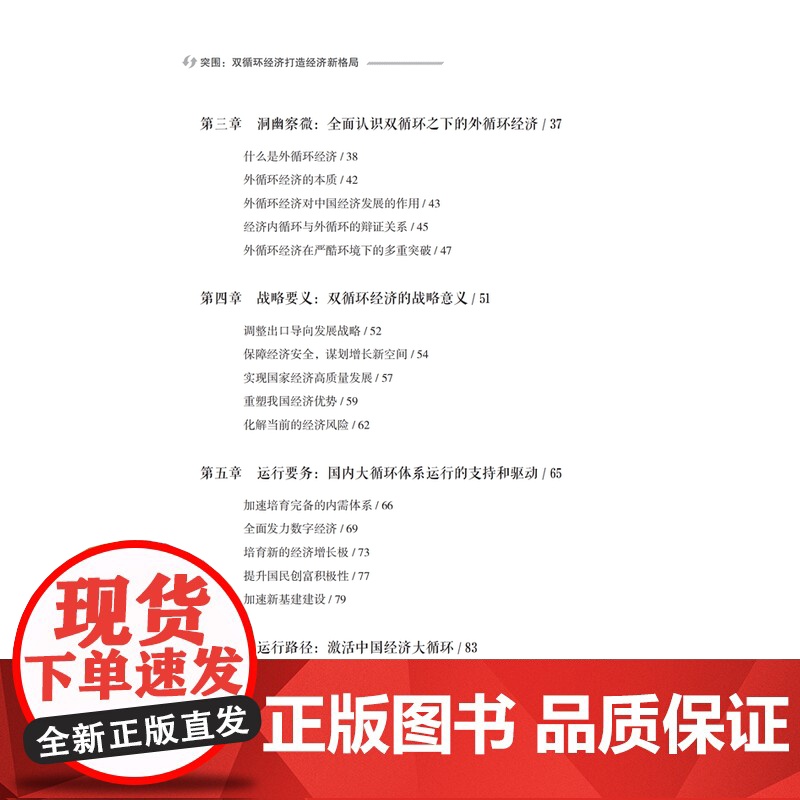 突围:双循环经济打造经济新格局 提升经济战略高度 企业认知 发展方向高清大图
