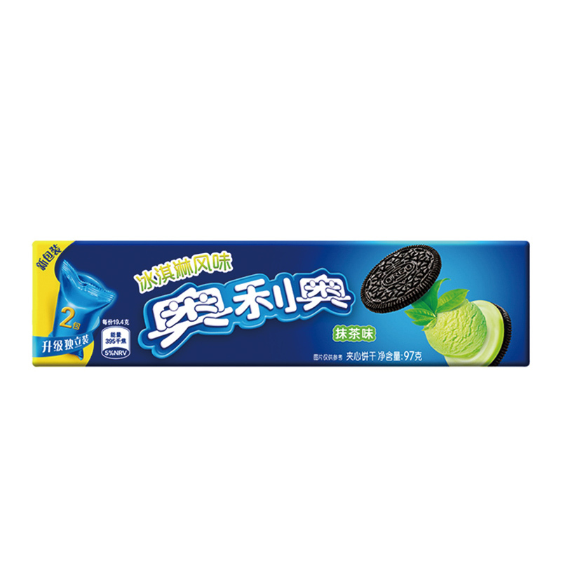 奥利奥冰淇淋夹心抹茶味97g*24*50第一