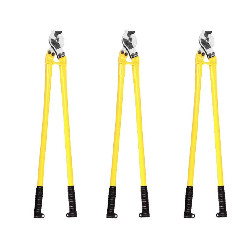 立伟铁牛工业级黄色电缆剪32寸/把高清大图