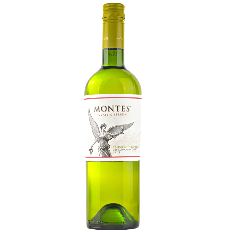 智利原瓶进口蒙特斯(Montes)干白经典系列长相思干白葡萄酒750ml单支