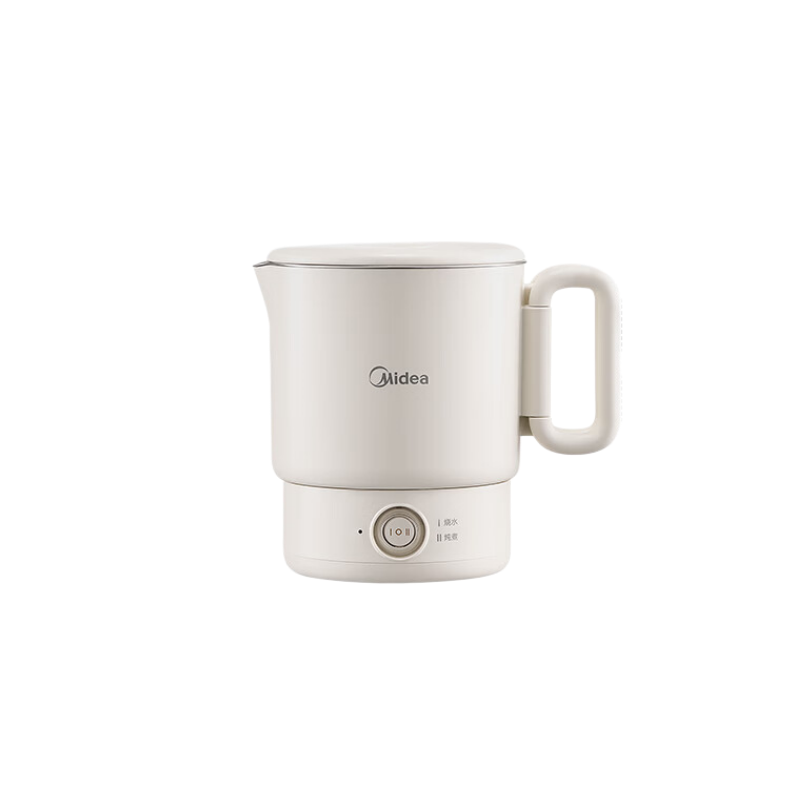 美的(Midea) MK-SH07S104 电水壶 0.7升 便携式可折叠烧水杯电热水壶春游差旅 保温泡面杯小容量