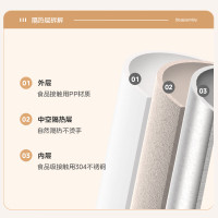 美的(Midea)电水壶SH17M301电热水壶家用防烫全钢无缝不锈钢大功率快速1.7L容量开水壶智能烧水壶热水壶