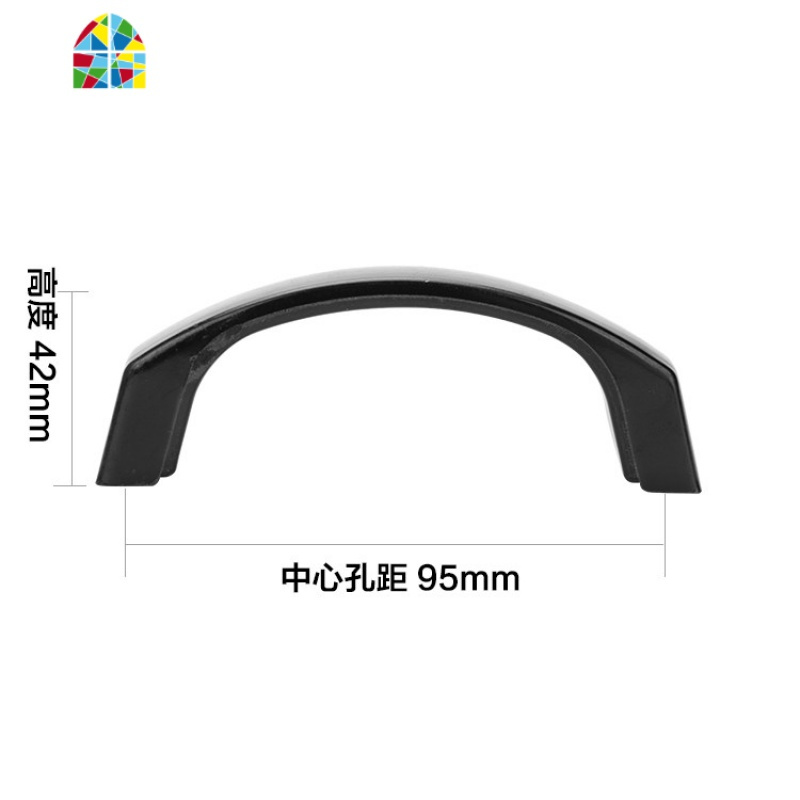 双孔锅盖把手 鼎盖提手盖帽盖提 通用锅盖头顶帽玻璃盖组合盖配件 FENGHOU C(两孔中心距离95mm)